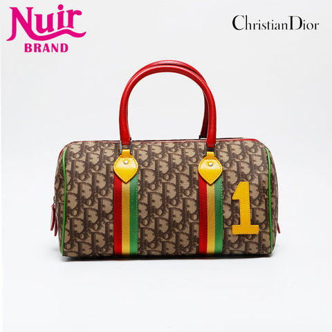 Christian Dior Raster trotter Boston bag Brown WS21347