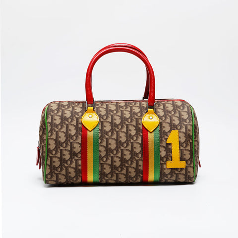 Christian Dior Raster trotter Boston bag Brown WS21347