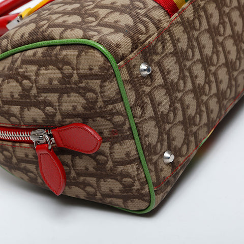 Christian Dior Raster trotter Boston bag Brown WS21347