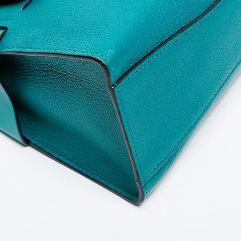 Miu Miu Leather top handle 2way Shoulder Bag green WS21348