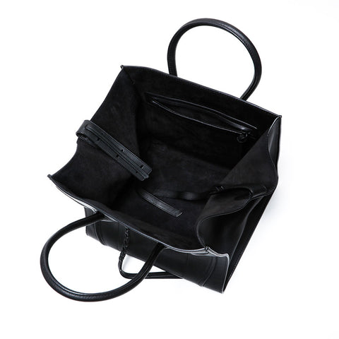 CELINE Luggage Phantom Leather Handbag black WS21351