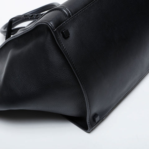 CELINE Luggage Phantom Leather Handbag black WS21351