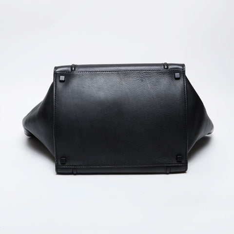 CELINE Luggage Phantom Leather Handbag black WS21351