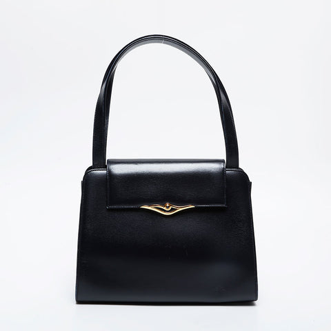 CARTIER leather Handbag black WS21355