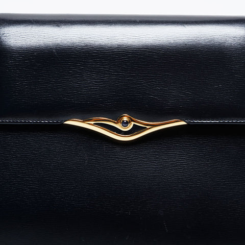 CARTIER leather Handbag black WS21355