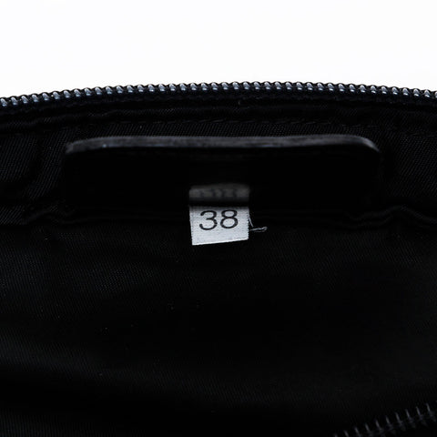 PRADA Nylon Shoulder Bag black WS21357