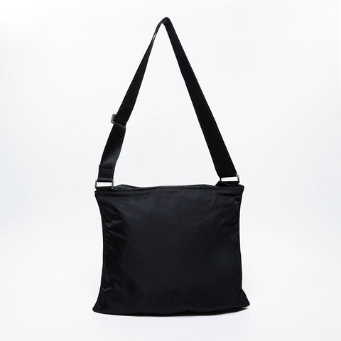 PRADA Nylon Shoulder Bag black WS21357
