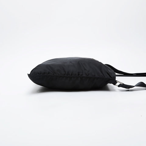 PRADA Nylon Shoulder Bag black WS21357