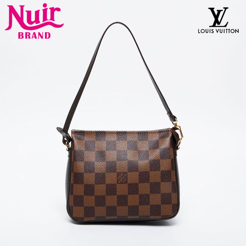 LOUIS VUITTON Damier Truth Makeup, 2000 Handbag Brown WS21376