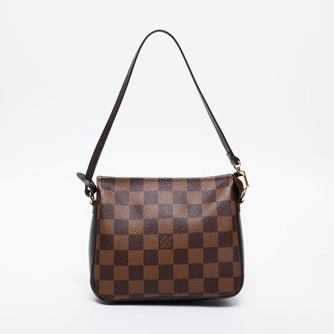 LOUIS VUITTON Damier Truth Makeup, 2000 Handbag Brown WS21376