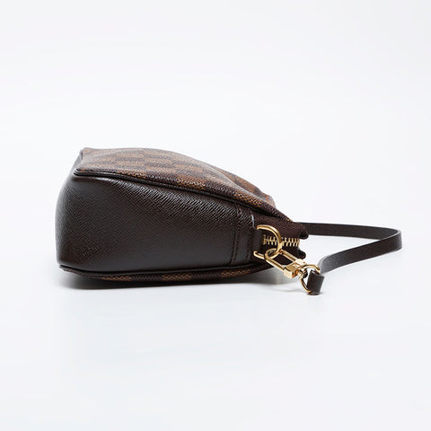 LOUIS VUITTON Damier Truth Makeup, 2000 Handbag Brown WS21376