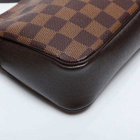 LOUIS VUITTON Damier Truth Makeup, 2000 Handbag Brown WS21376