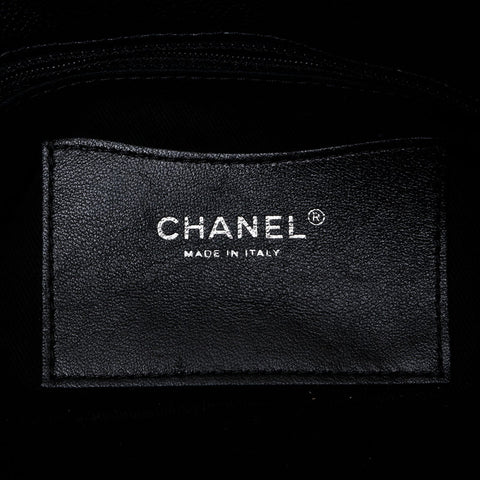 CHANEL 15th series 2011 Mademoiselle Bowling Bag Caviar Shoulder Bag black WS21383
