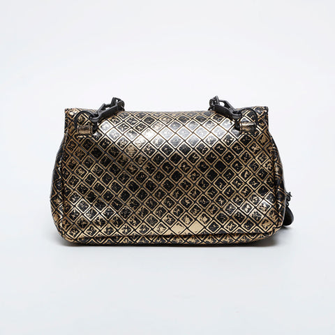 BOTTEGAVENETA Chain Shoulder Bag gold WS21388