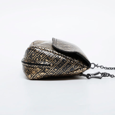 BOTTEGAVENETA Chain Shoulder Bag gold WS21388