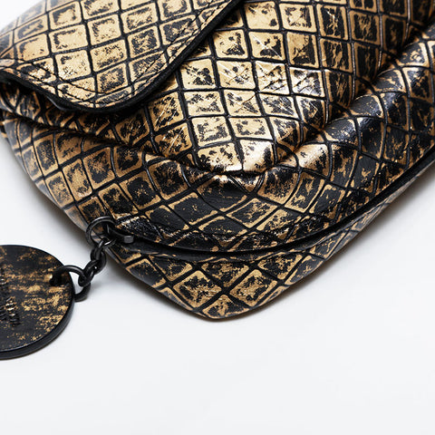 BOTTEGAVENETA Chain Shoulder Bag gold WS21388