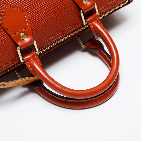LOUIS VUITTON 1998 Epi Speedy 25 Handbag Brown WS21391