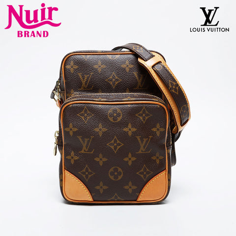 LOUIS VUITTON 2003 Monogram Amazon Shoulder Bag Brown WS21392