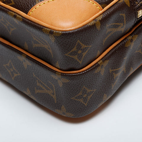 LOUIS VUITTON 2003 Monogram Amazon Shoulder Bag Brown WS21392