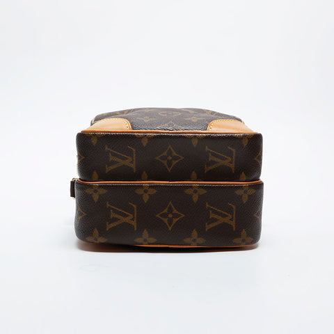 LOUIS VUITTON 2003 Monogram Amazon Shoulder Bag Brown WS21392
