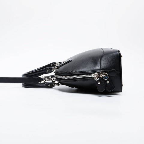 Salvatore Ferragamo 2-way leather top handle Handbag black WS21397