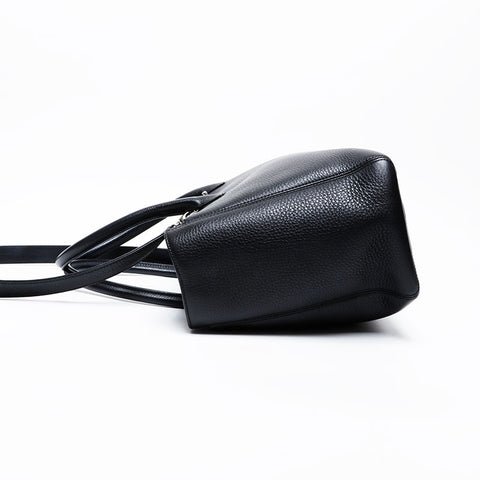 CHANEL No. 19 2014 Executive Tote Leather Tote Bag black WS21399