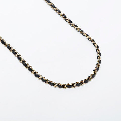 シャネル CHANEL 2020-2025 パテントレザー 2way トップハンドル チェーン スモール ショルダーバッグ ブラック WS21400