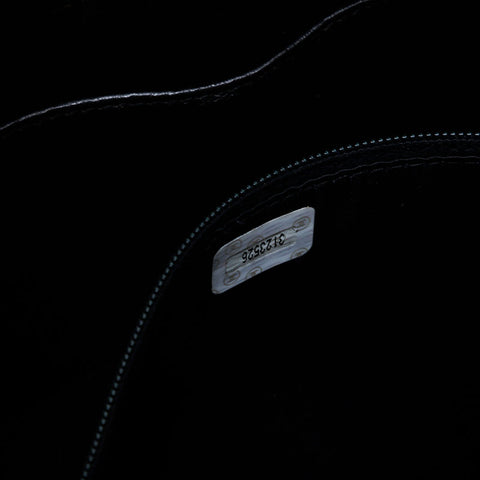 CHANEL No. 3 1994-1996 Triple Coco Lambskin Chain Shoulder Bag black WS21402