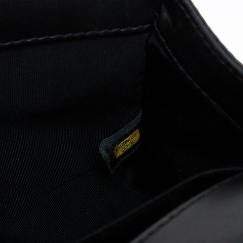 シャネル CHANEL 18番台 2013-2014 ミディアム ボーイ ラムスキン シルバー金具 ガンメタリック ショルダーバッグ ブラック WS21407