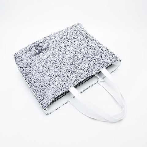 CHANEL Cruise Collection Pile Beach Bag Tote Bag white WS21411