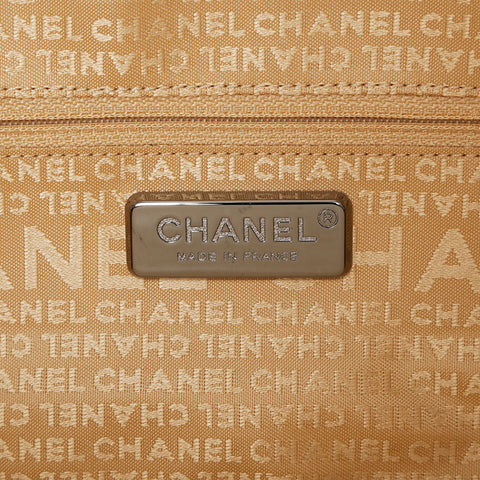 CHANEL 10 series 2005-2006 Lady Blade Matelasse Boston Shoulder Bag gold WS21414