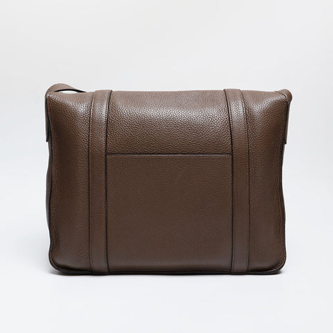HERMES T-stamped Steve Buzas 35 Taurillon Clemence Taupe 2015 Shoulder Bag Brown WS21416