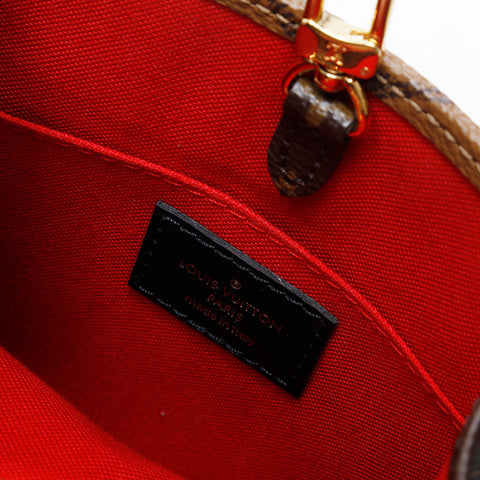 LOUIS VUITTON Monogram Giant On-the-Go BB Handbag Brown WS21417