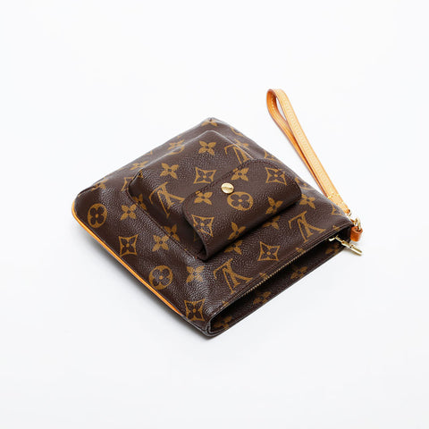 ルイ・ヴィトン LOUIS VUITTON 2003年製 モノグラム パルティシオン ハンドバッグ ブラウン WS21418