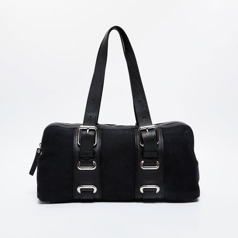Chloe canvas Handbag black WS21419