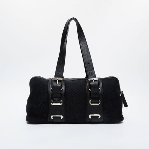 Chloe canvas Handbag black WS21419