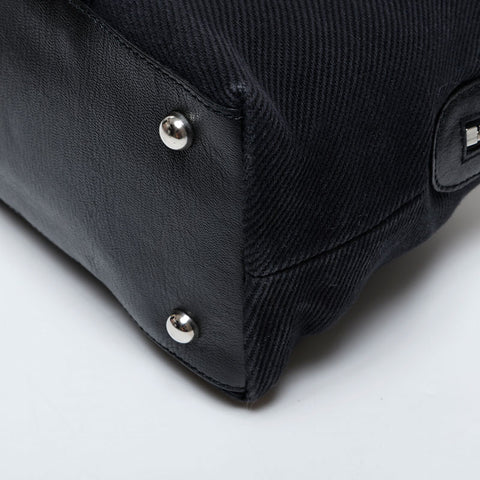 Chloe canvas Handbag black WS21419