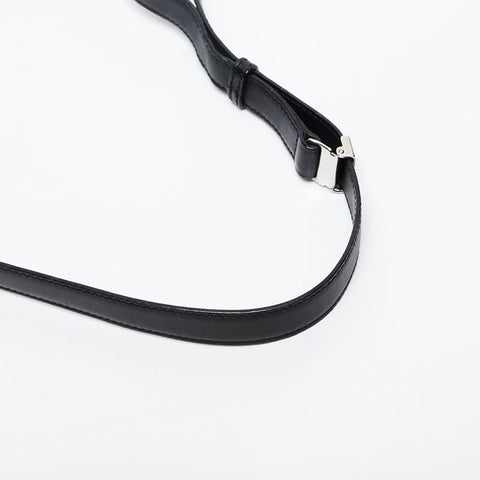 GUCCI Suede Jackie Shoulder Bag black WS21422