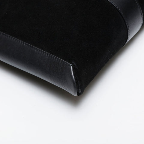 GUCCI Suede Jackie Shoulder Bag black WS21422