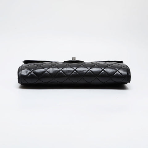 CHANEL No. 18 2013-2014 Matelasse Lambskin Chain Shoulder Bag black WS21423