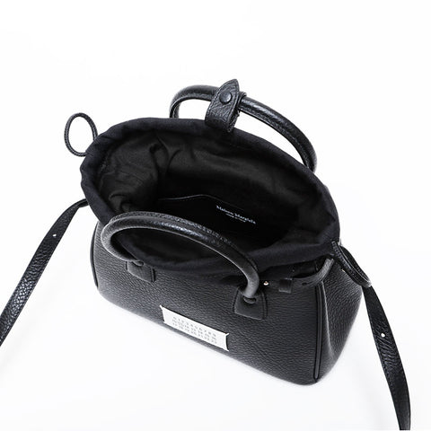 Maison Margiele Leather 2-way 5AC Handbag black WS21425