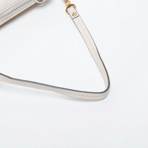 Chloe Mini Paddington Pouch Leather Shoulder Bag beige WS21427
