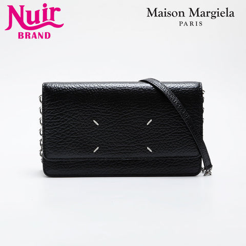 Maison Margiele Chain Wallet Shoulder Bag black WS21428