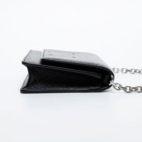 Maison Margiele Chain Wallet Shoulder Bag black WS21428
