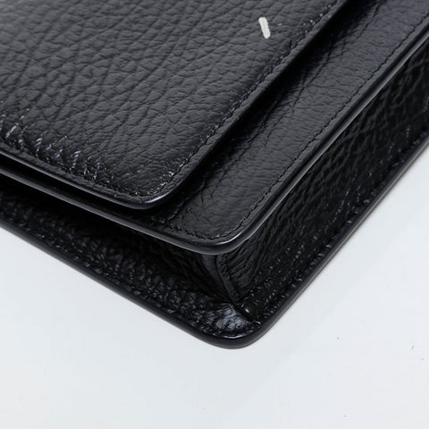 Maison Margiele Chain Wallet Shoulder Bag black WS21428