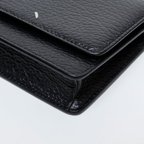 Maison Margiele Chain Wallet Shoulder Bag black WS21428