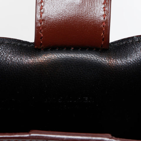 JIL SANDER Tangle Shoulder Bag Brown WS21430