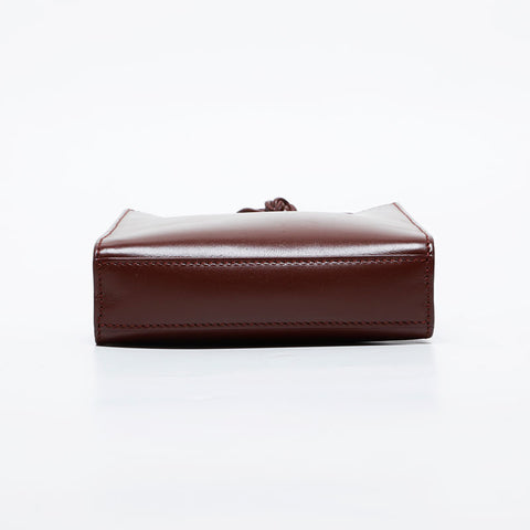 JIL SANDER Tangle Shoulder Bag Brown WS21430