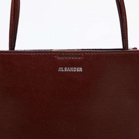 JIL SANDER Tangle Shoulder Bag Brown WS21430