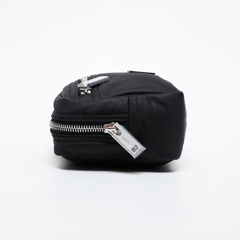 BURBERRY Nylon pouch Clutch bag black WS21440
